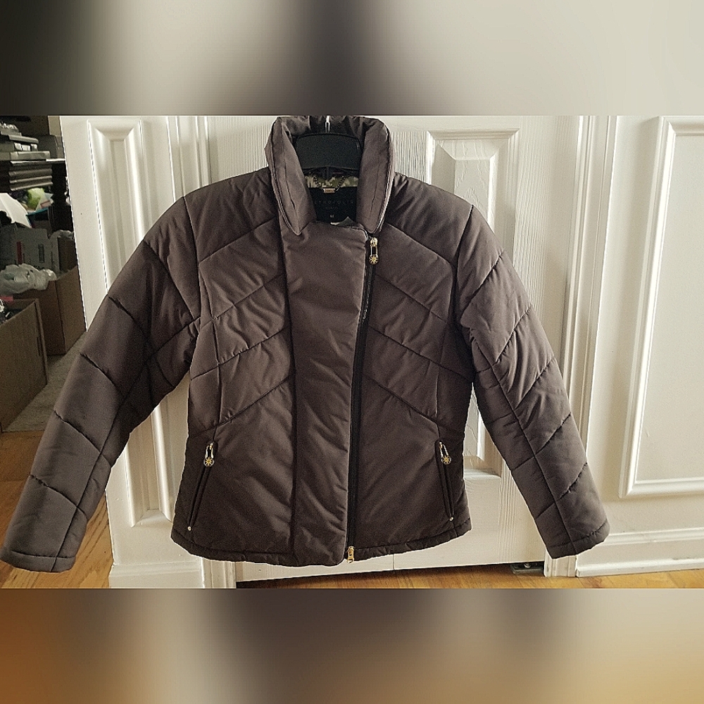 Metropolis Womens Brown Ski- snow Jacket Beautiful dark chocolate brown SIZE 8